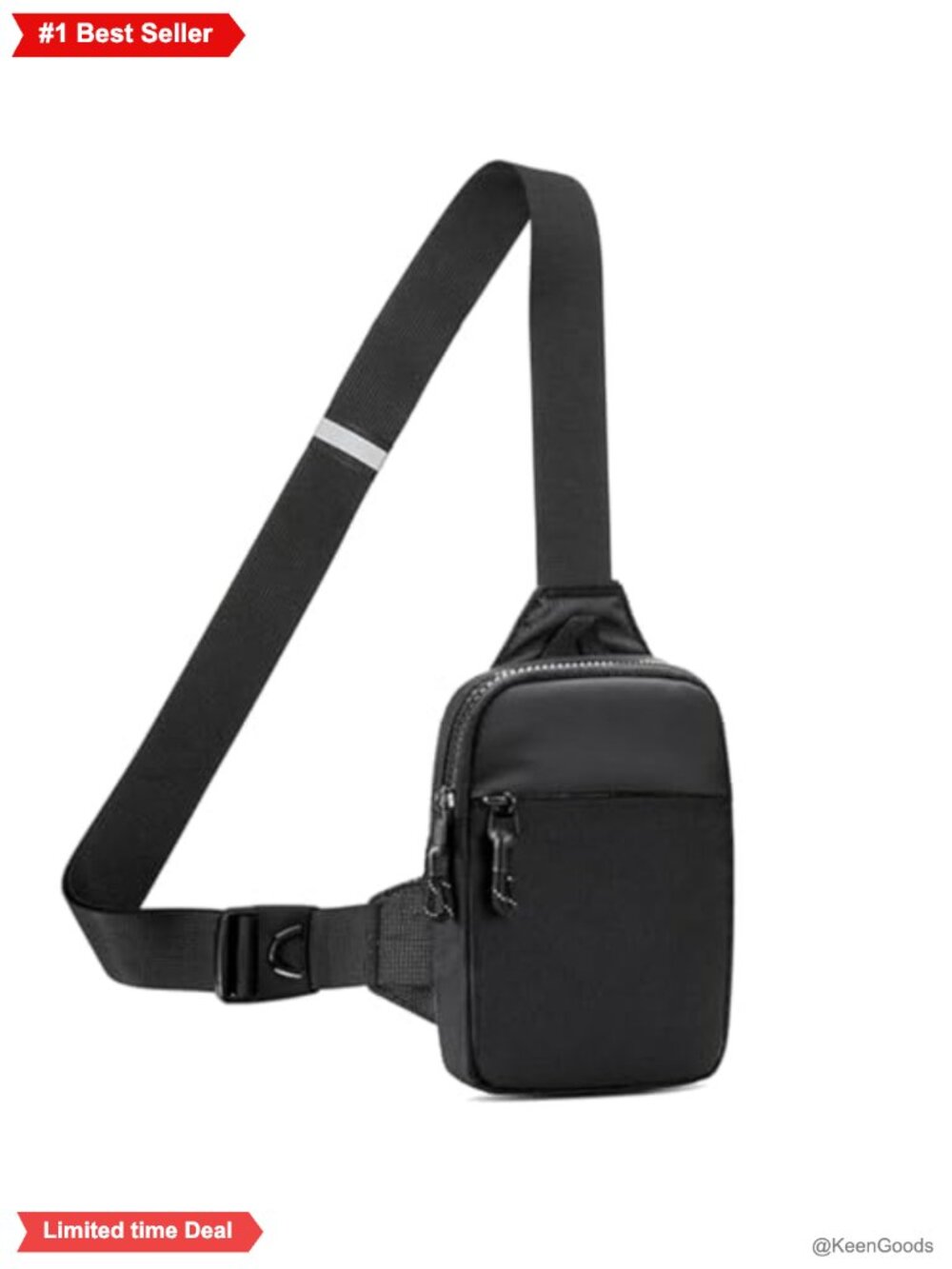 Mini Sling Bag Crossbody Waterproof Lightweight Phone Chest Daypack